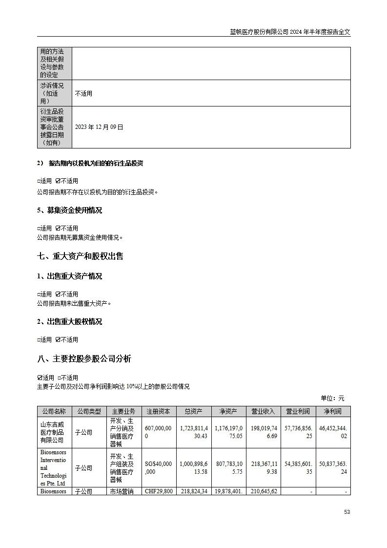 尊龙凯时股份有限公司2024年半年度报告_53